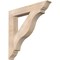 Ekena Millwork Funston Traditional Smooth Bracket, Douglas Fir, 5 1/2"W x 40"D x 40"H BKT06X40X40FST01SDF - alternate 1